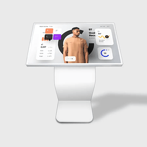 Kiosco digital directorio interactivo pantalla táctil