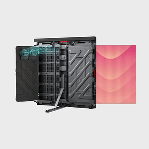 Pantalla LED publicitaria rental para interior (Indoor) mantenimiento posterior