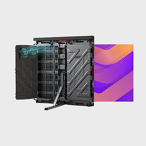 Pantalla LED publicitaria Rental para exteriores (Outdoor) mantenimiento posterior