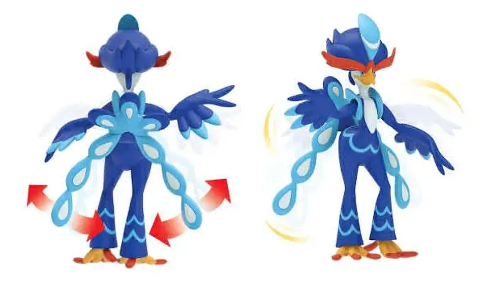 Battle Feature Figure Quaquaval Pokemon Battle Ready 3