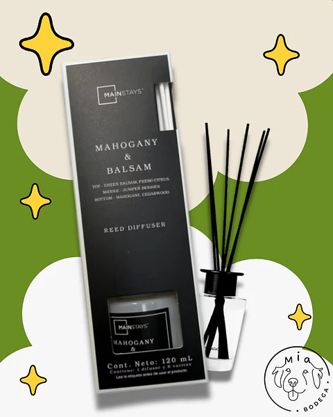 Difusor de Aroma 120 ml Mahogany Balsam
