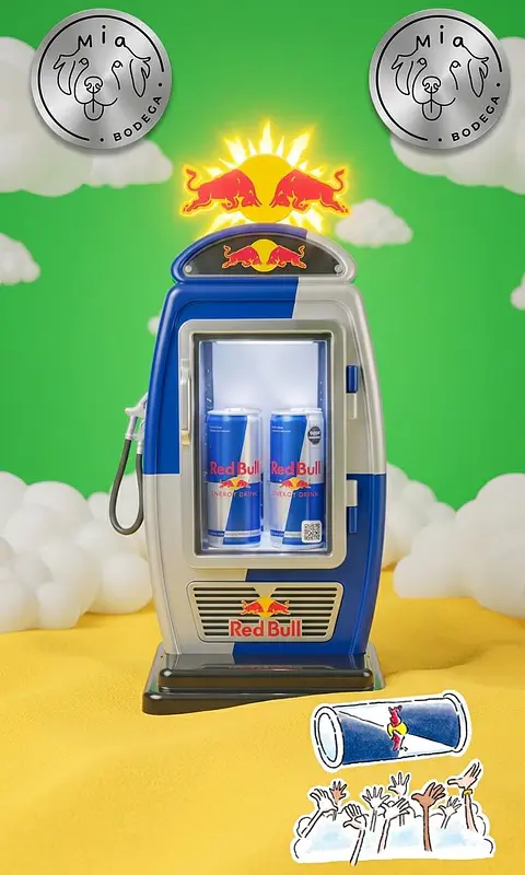 Red Bull Mini Refuel Cooler