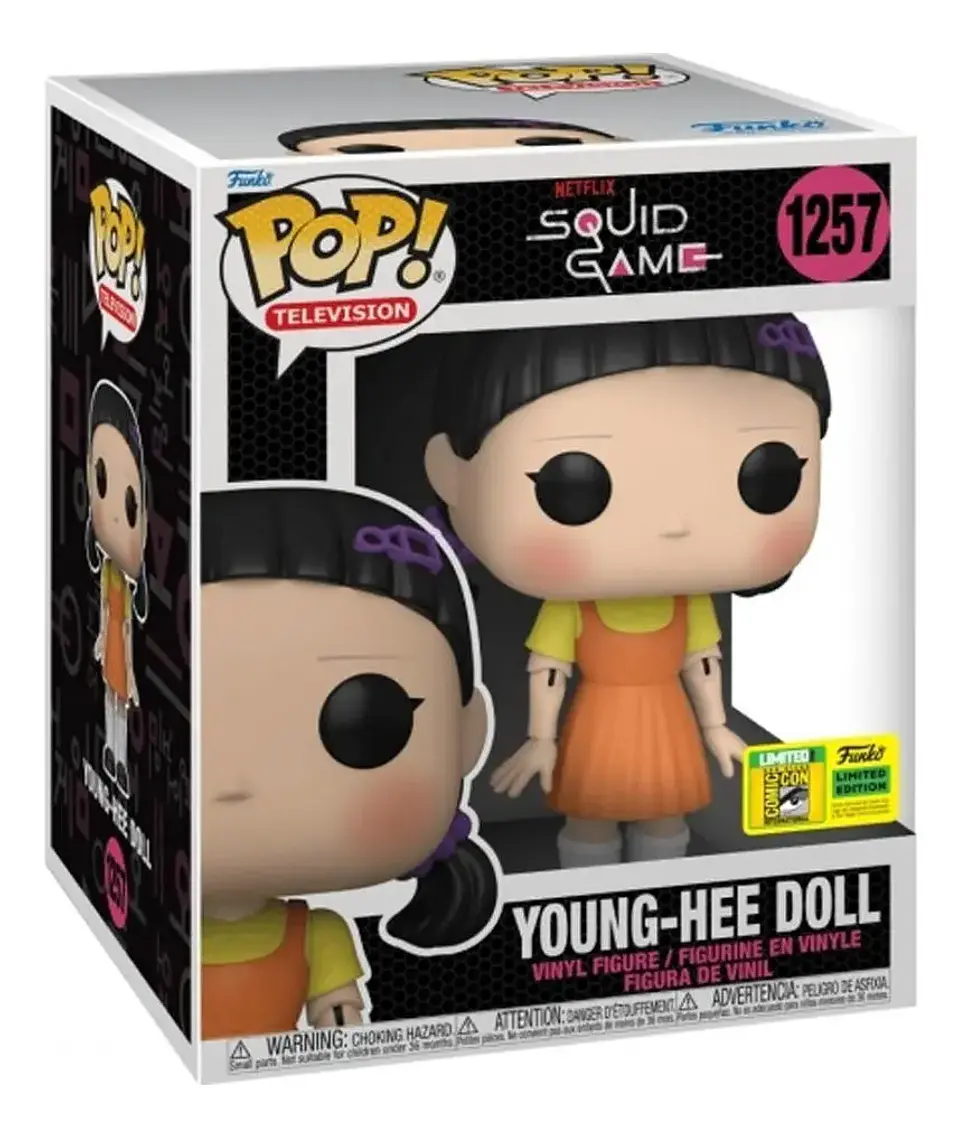 Funko Pop Tv Squid Game Juego Del Calamar Younghee 20cm [1257] 2