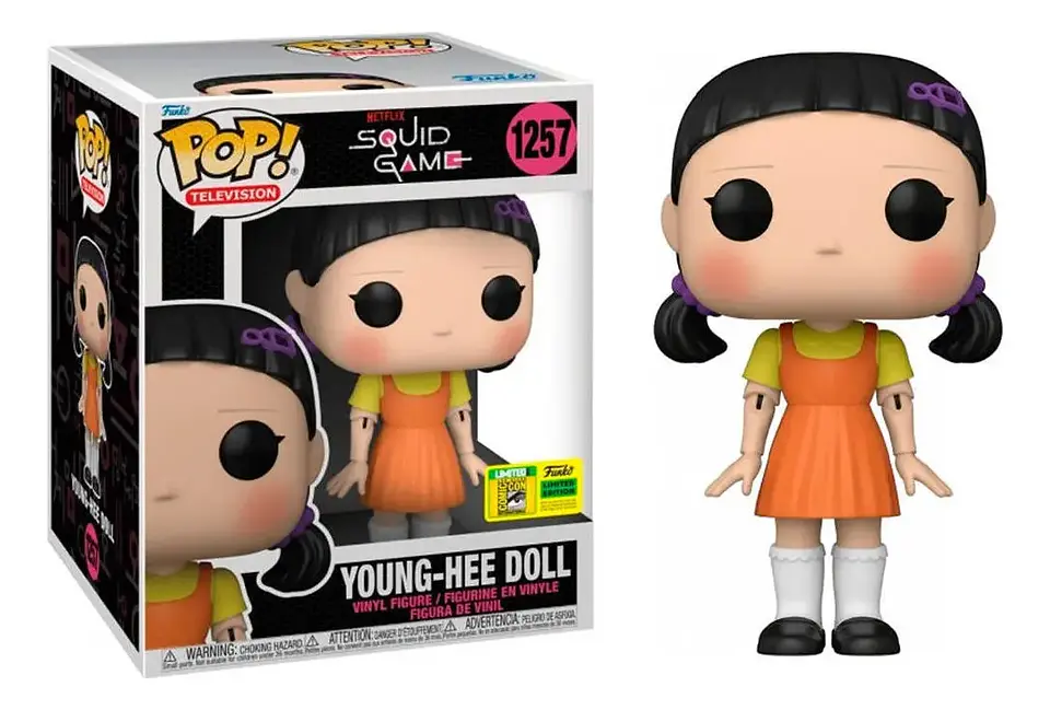 Funko Pop Tv Squid Game Juego Del Calamar Younghee 20cm [1257] 1