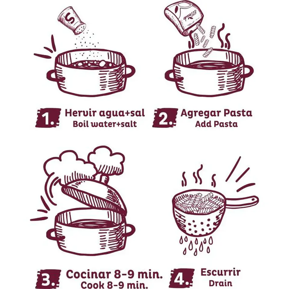 Fusilli Quinoa Real Sin Gluten 250gr - El Dorado 2