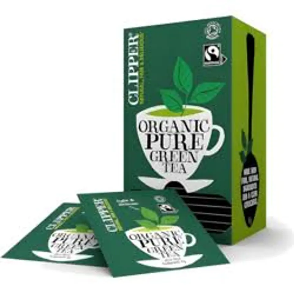 TÉ VERDE ORGÁNICO - 20 BOLSITAS - Clipper 2