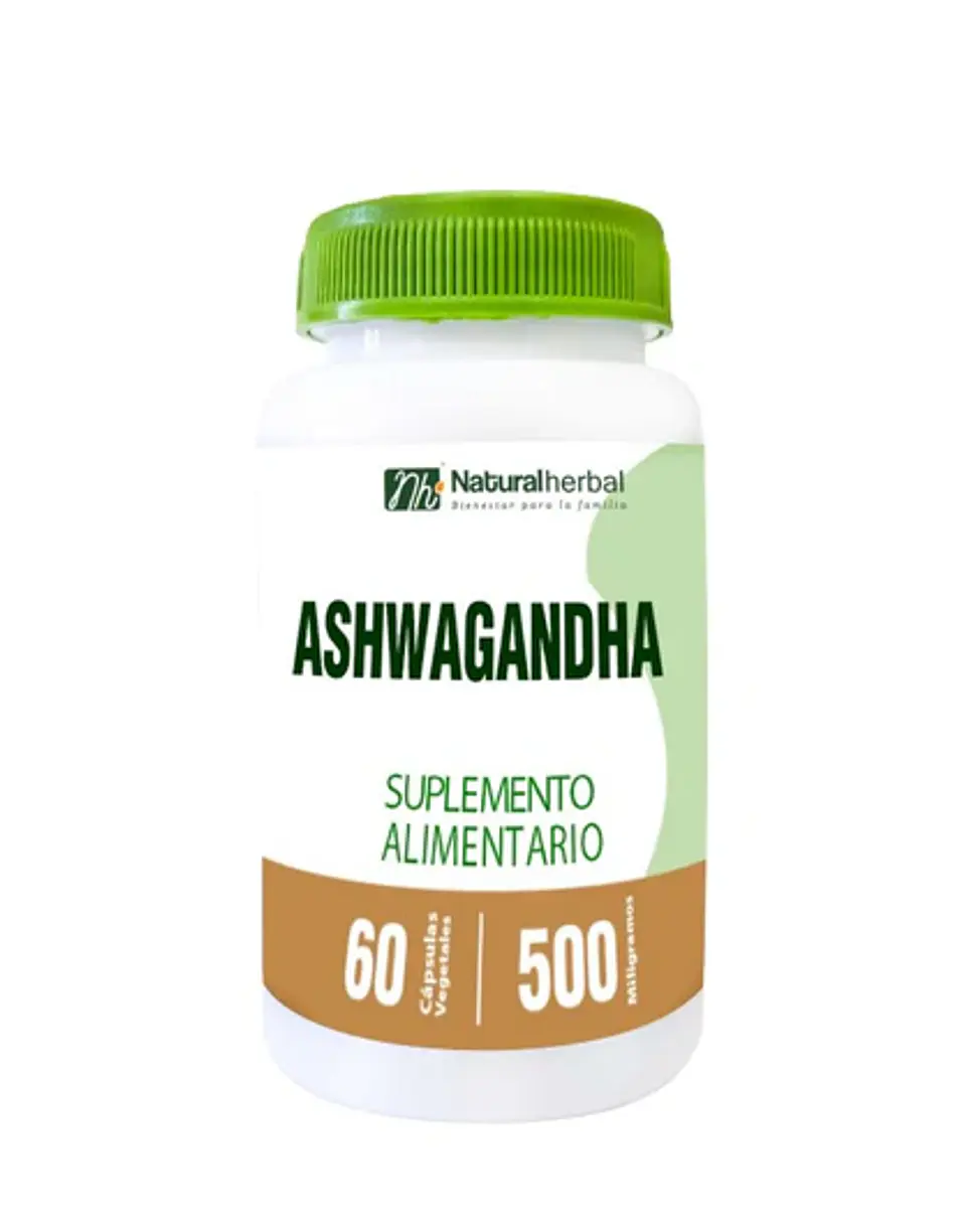 Ashwagandha, 500 mg, 60 caps 1