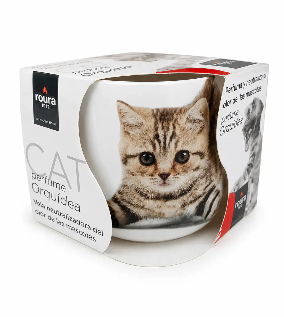 Vela Aromática para Mascotas CAT Orquídia – Neutraliza Olores 1