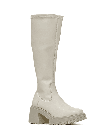 Botas Blanca con Plataforma