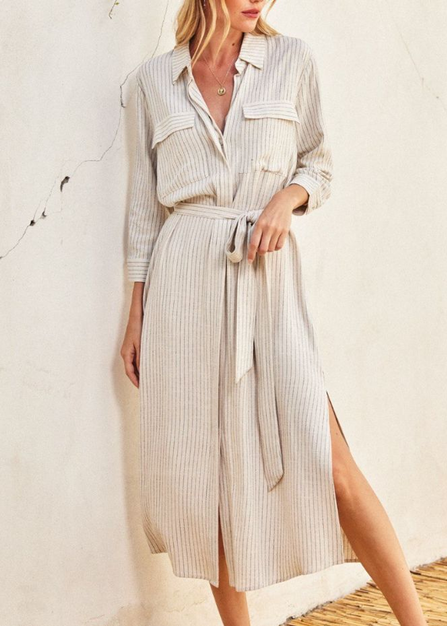 Vestido Jane Beige 1