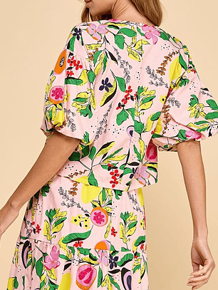 Conjunto Rose Estampado