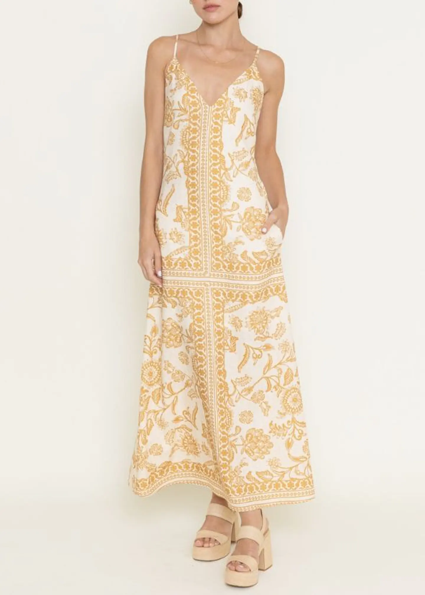 Vestido Briar Amarillo 1