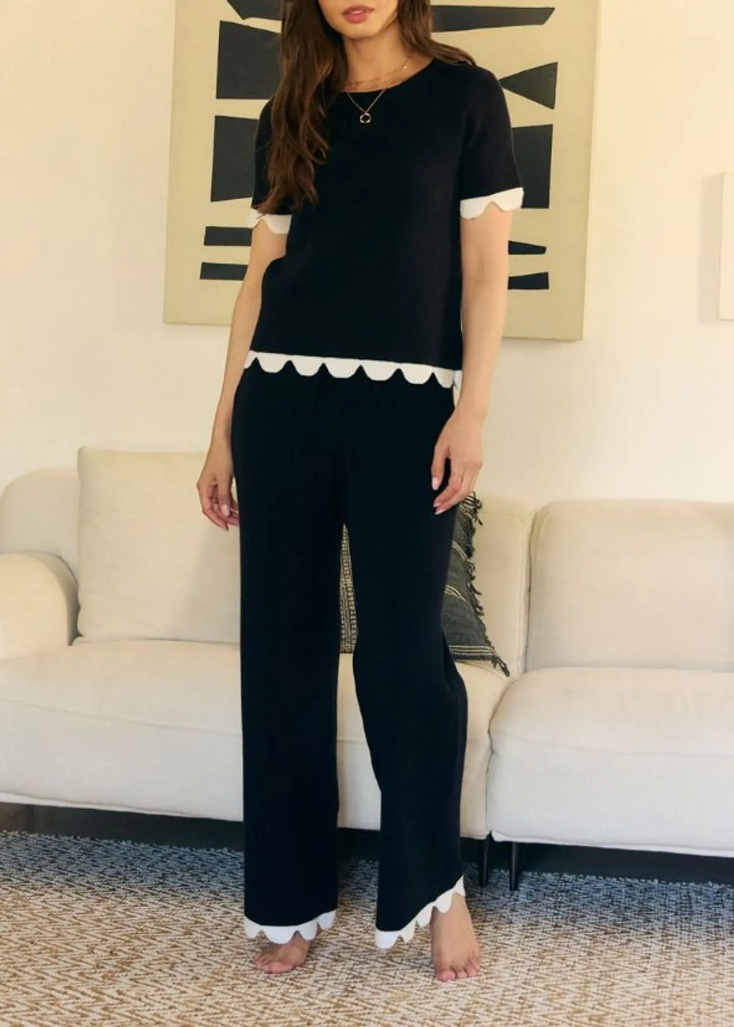 Conjunto Pearl Negro 1