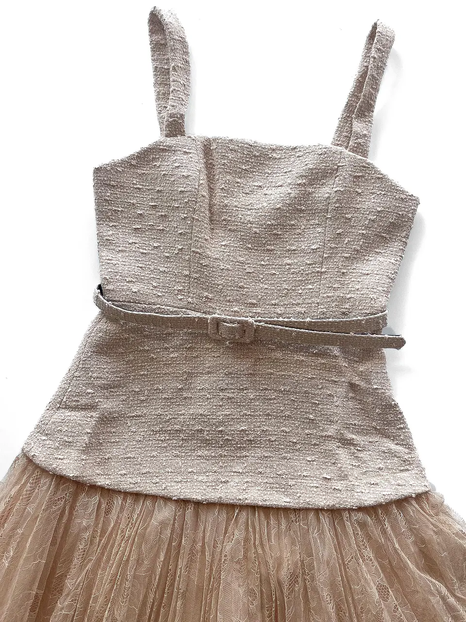 Vestido Pearl Beige 2