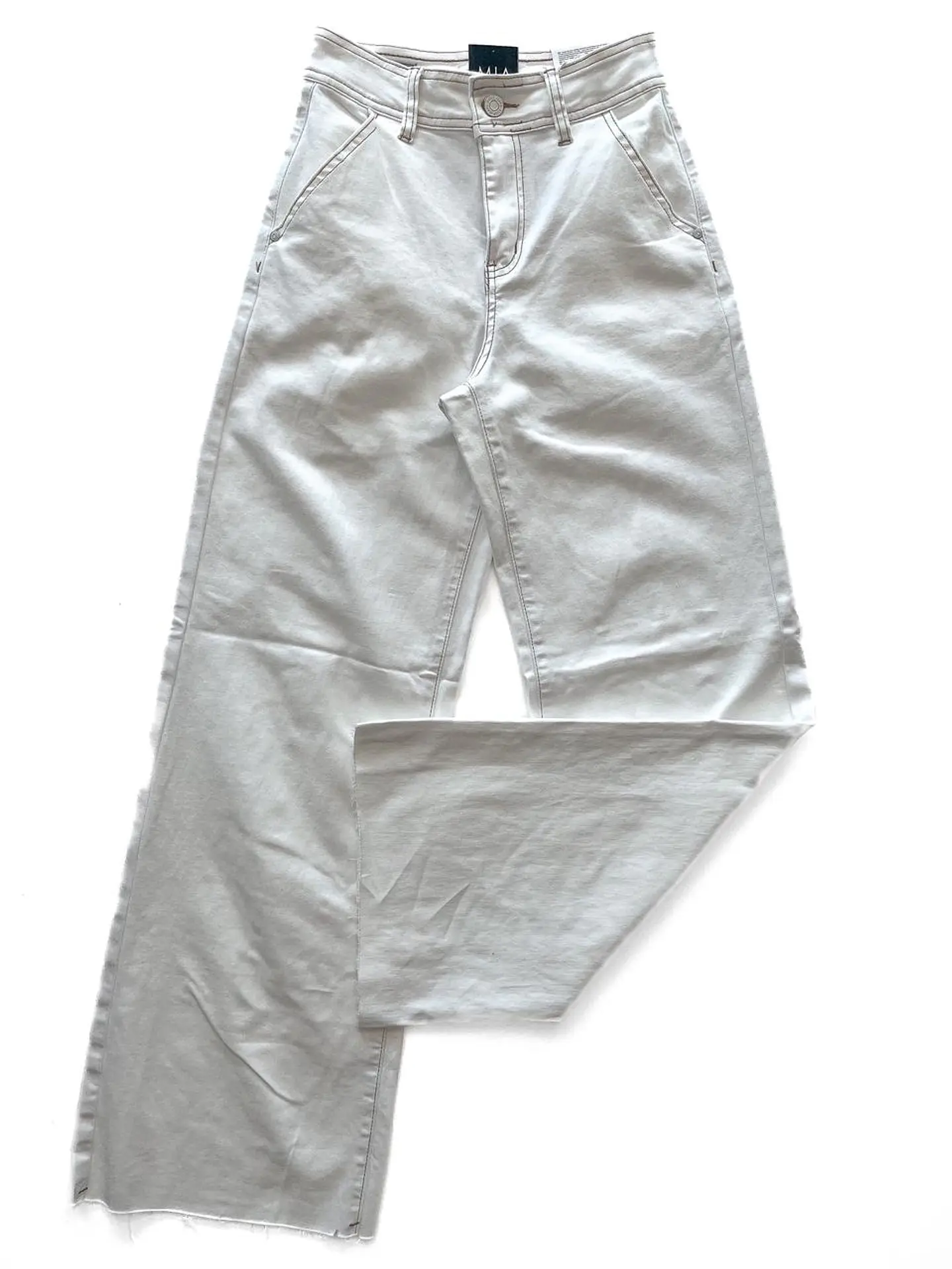 Pantalón Wide Leg Blanco 1