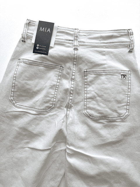 Pantalón Wide Leg Blanco