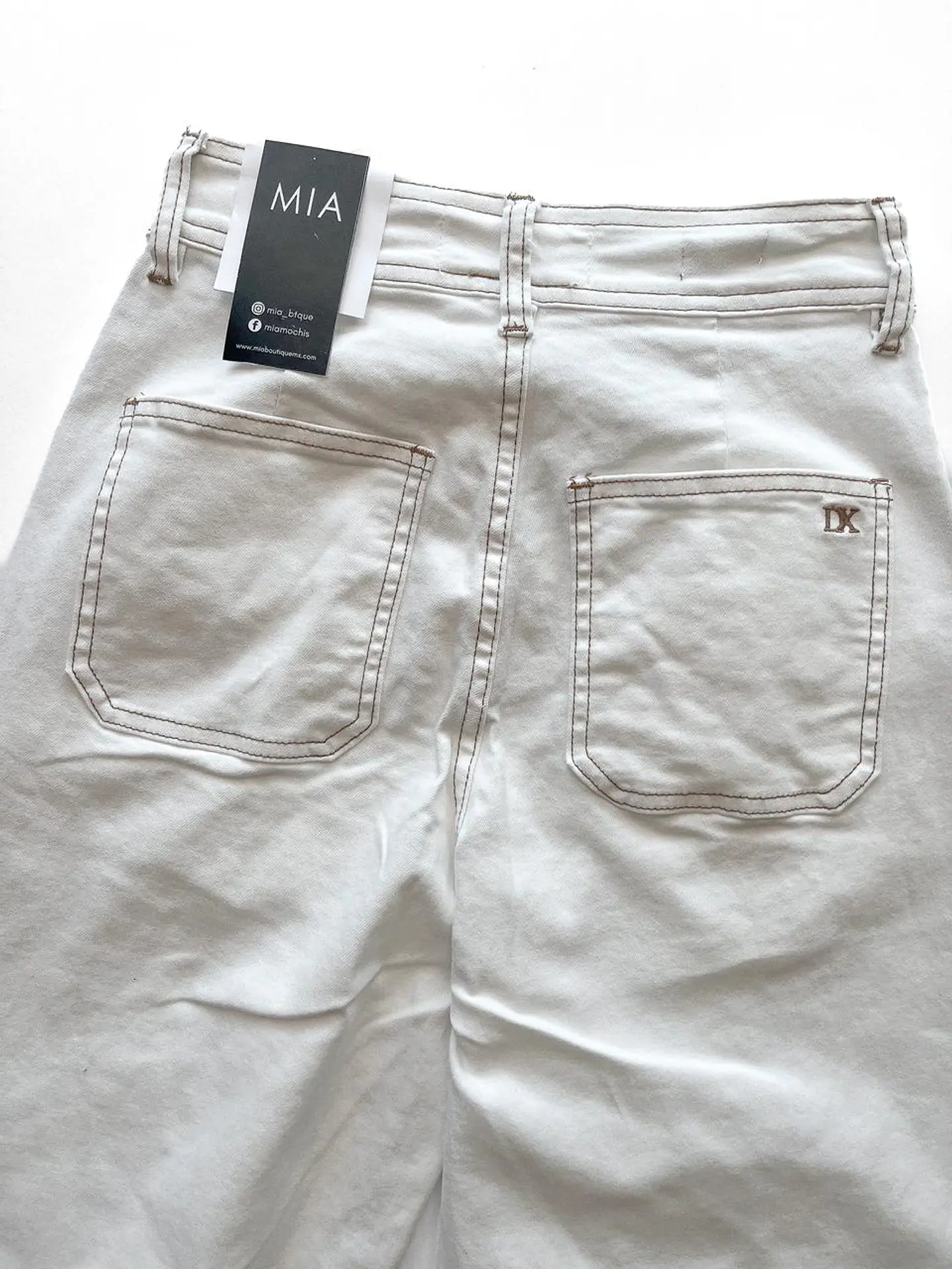 Pantalón Wide Leg Blanco 2