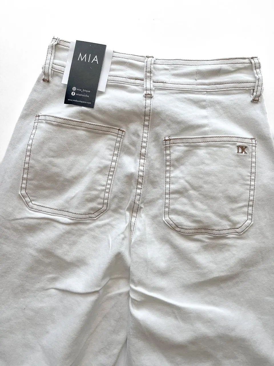 Pantalón Wide Leg Blanco 2