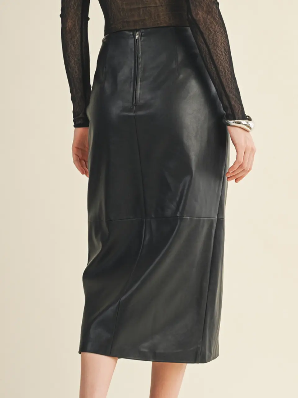 Falda Freya Vinipiel 3