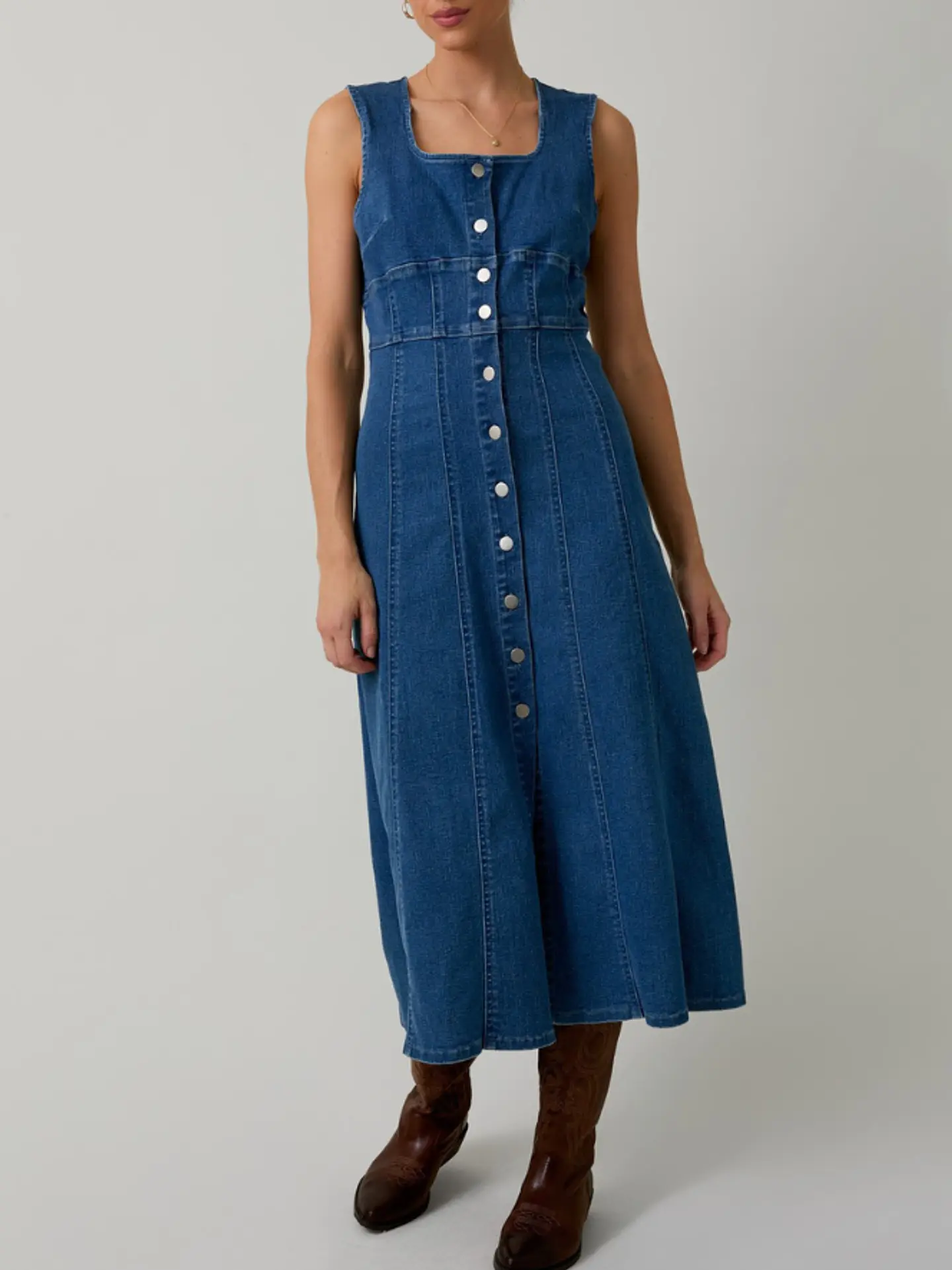 Vestido Snow Denim 1