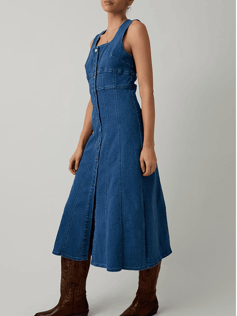 Vestido Snow Denim