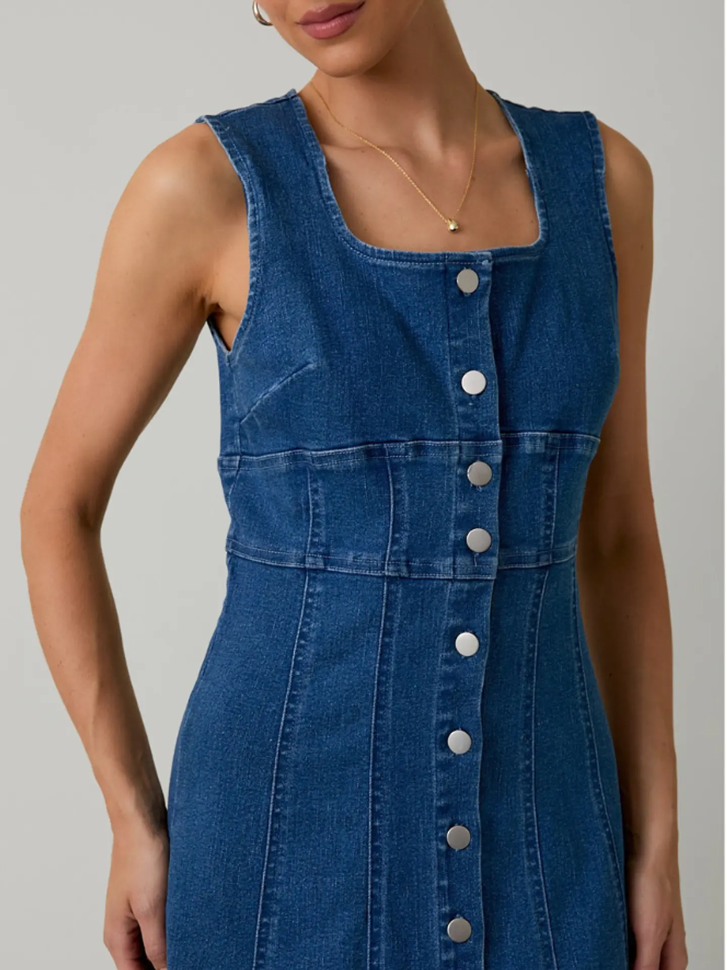 Vestido Snow Denim 4