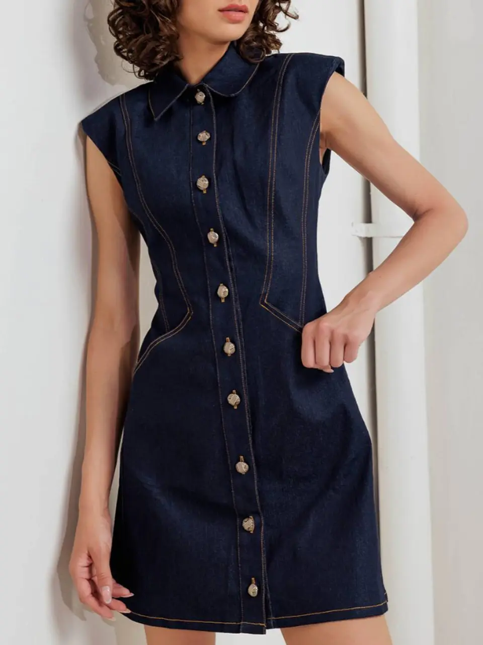 Vestido Nova Denim Oscuro 1