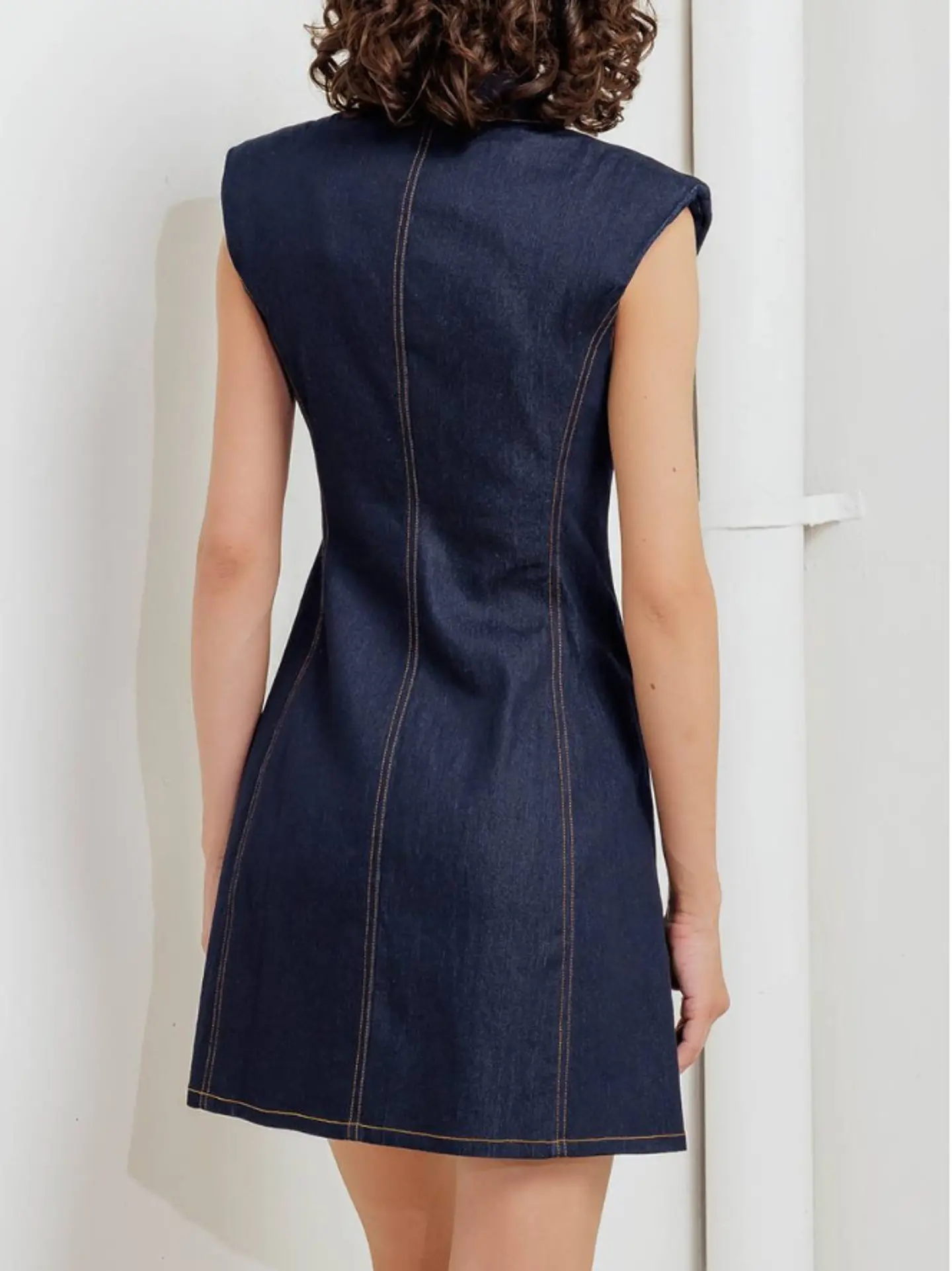 Vestido Nova Denim Oscuro 4