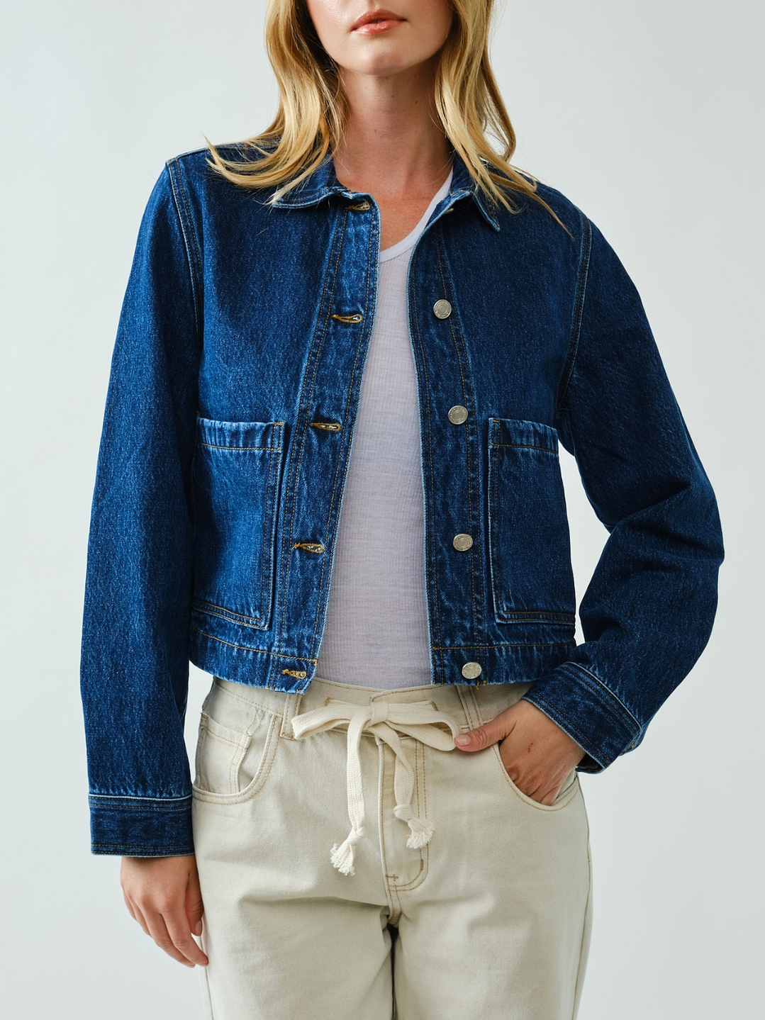 Chamarra Lysa Mezclilla  2