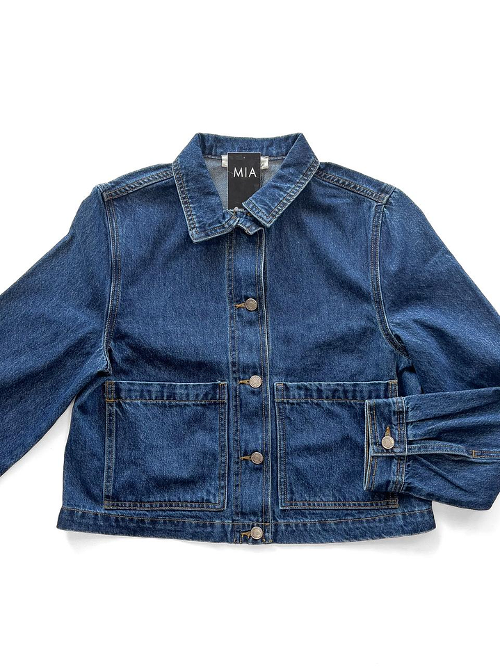 Chamarra Lysa Mezclilla  4