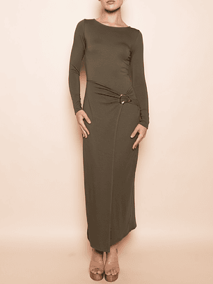 Vestido Nyx Verde Olivo 