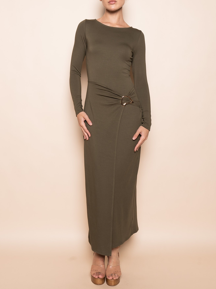 Vestido Nyx Verde Olivo  1