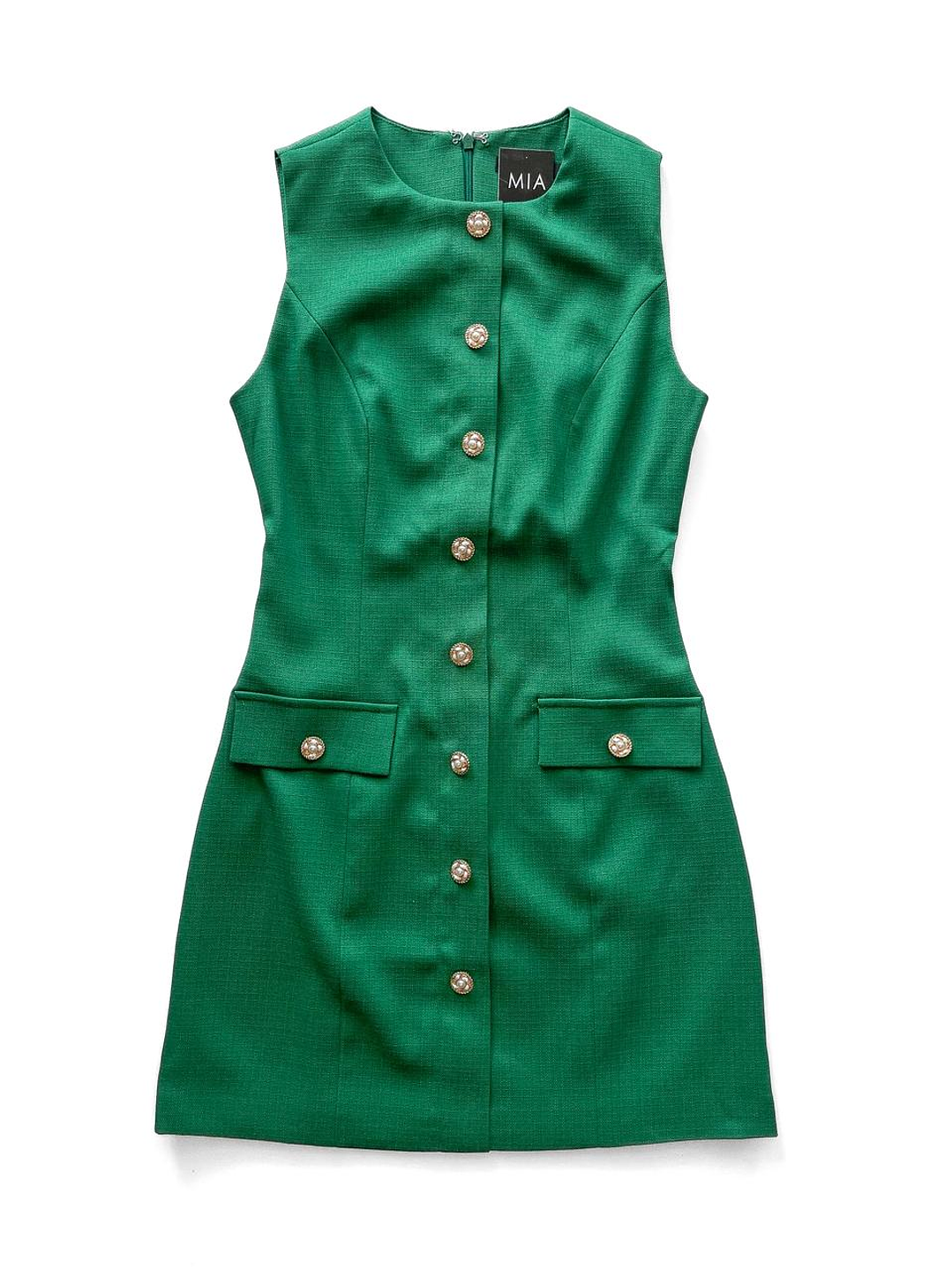 Vestido Amelie Verde  4
