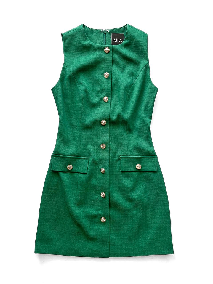 Vestido Amelie Verde  4