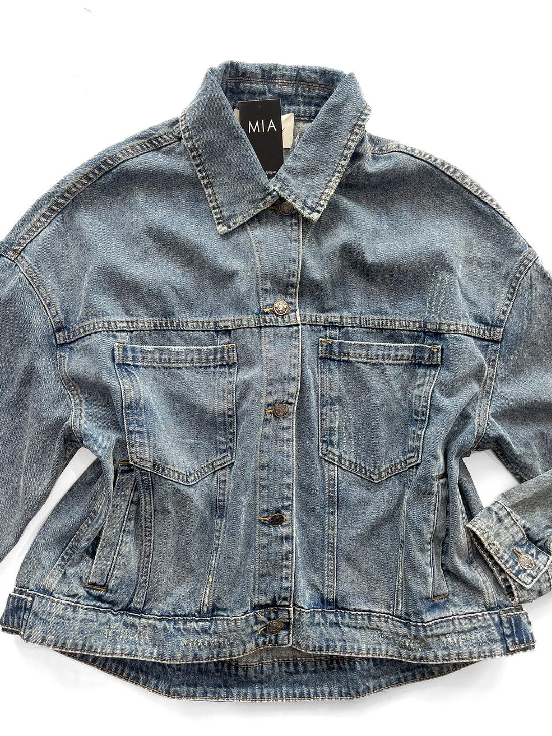 Chamarra Nova Mezclilla  4