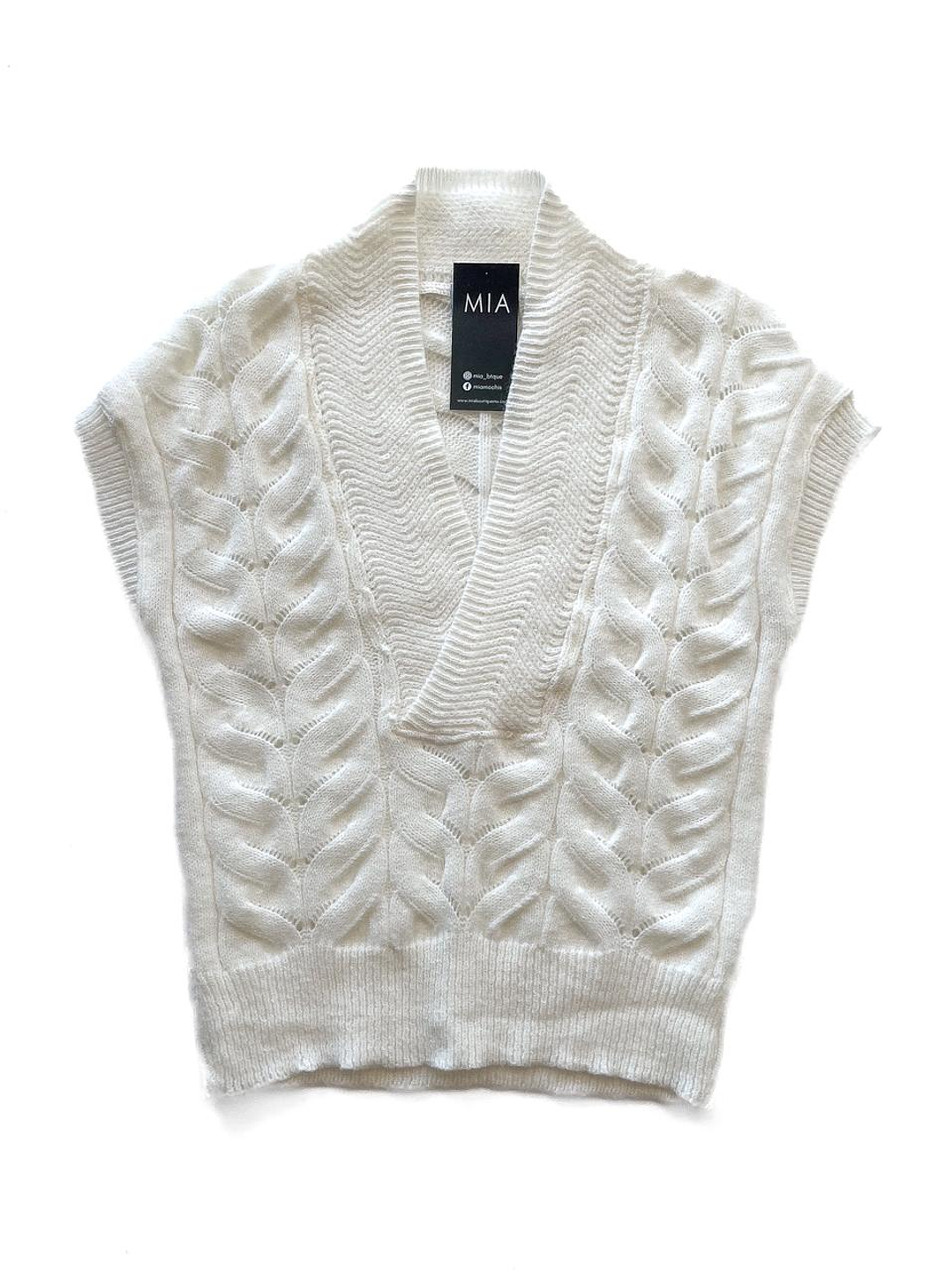 Chaleco Sophy Blanco 1