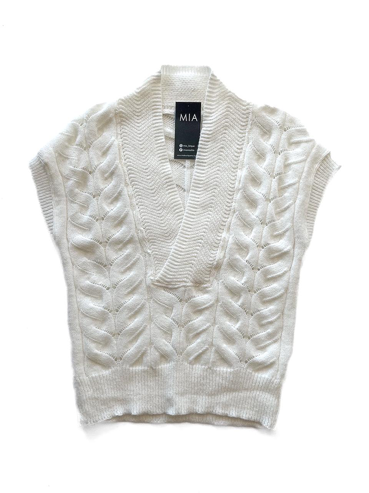 Chaleco Sophy Blanco 1