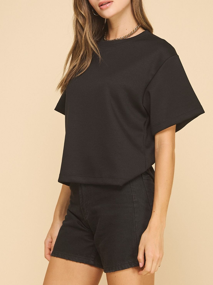 Playera Giselle Negra 1