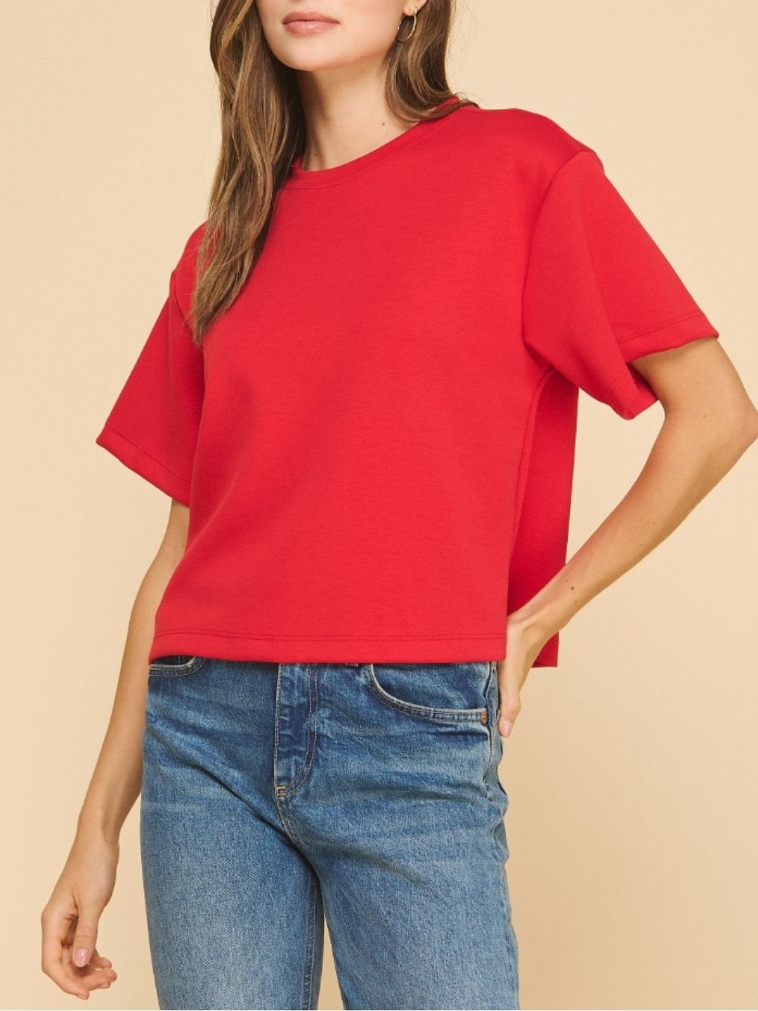 Playera Giselle Roja  1