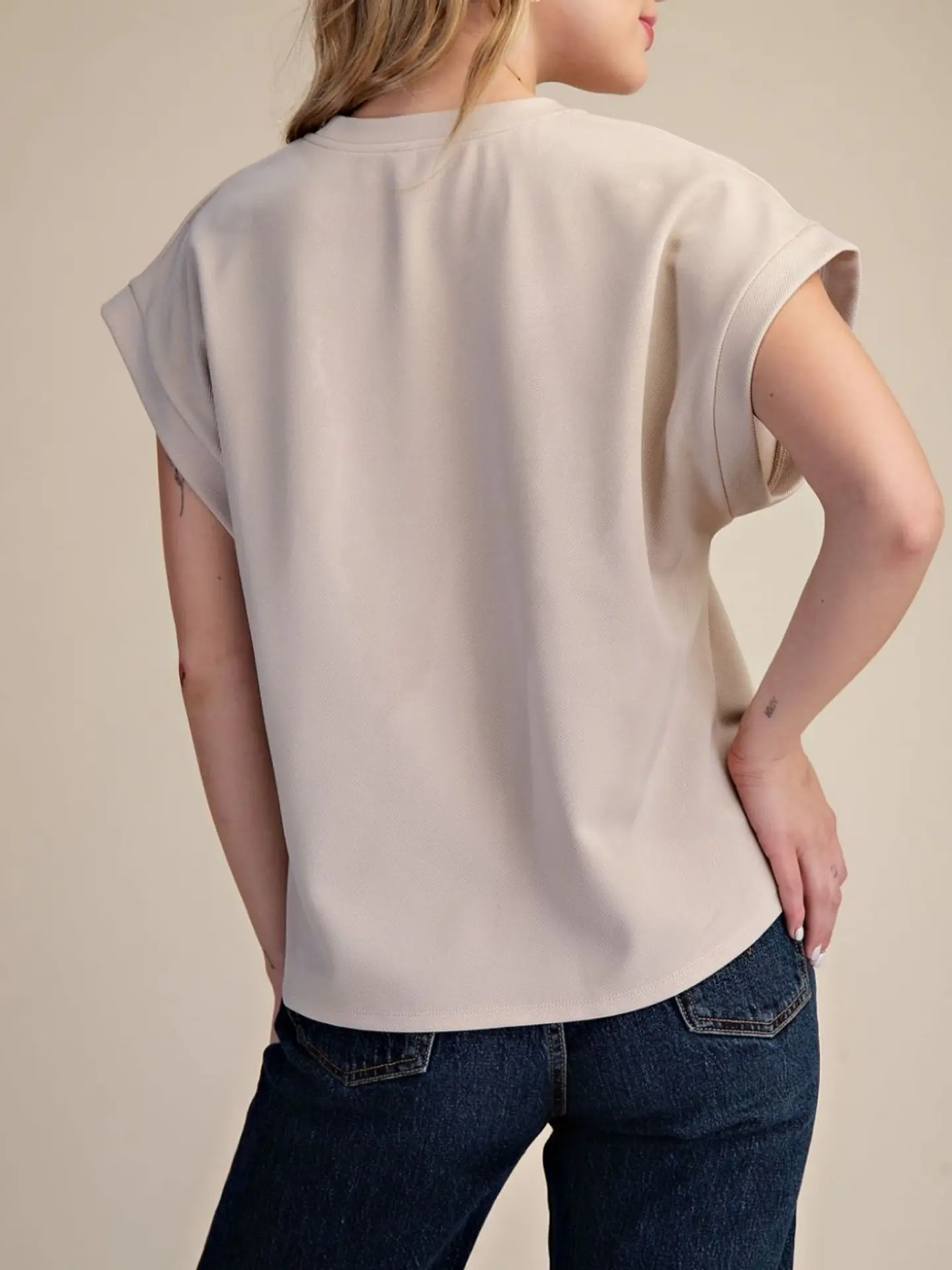 Blusa Blaire Beige 2