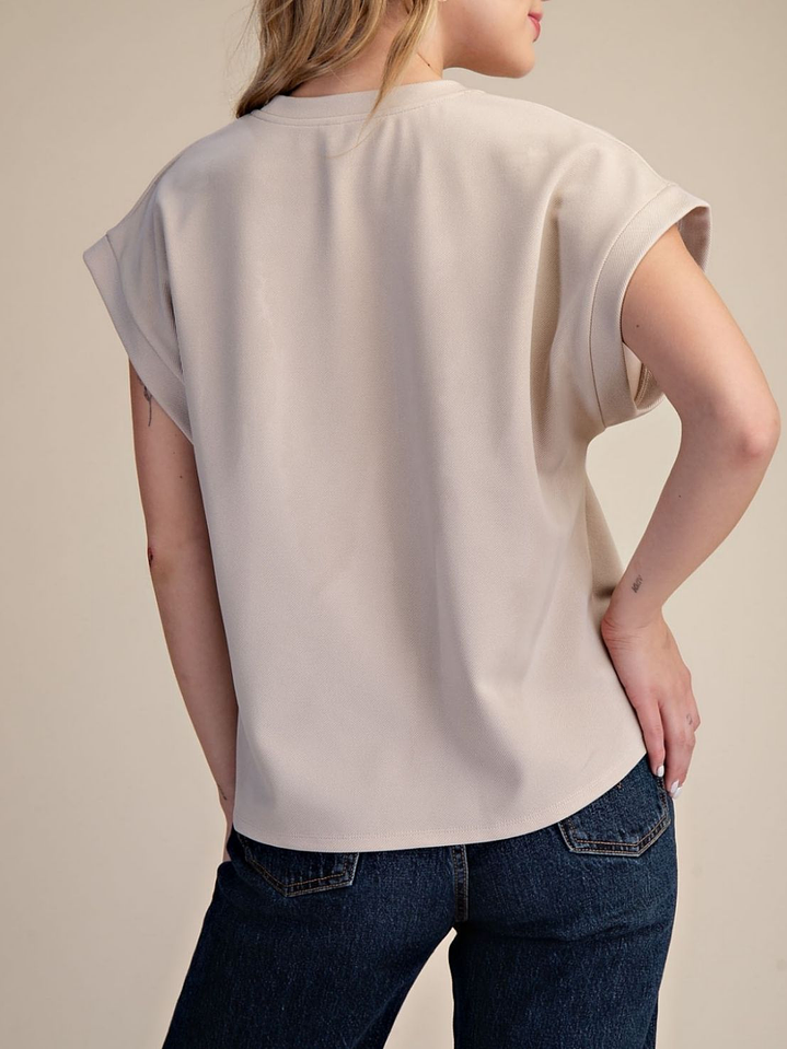 Blusa Blaire Beige 2