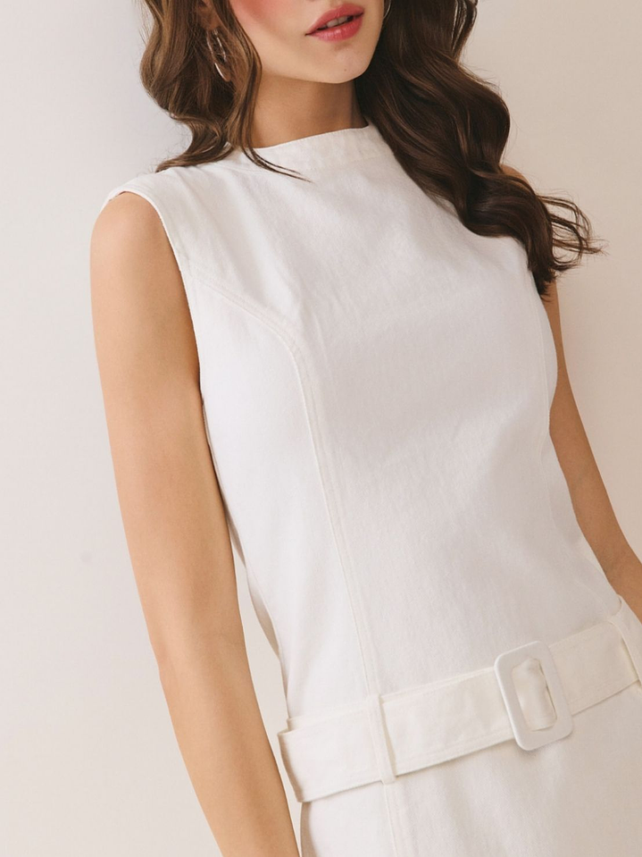 Vestido Rosalinda Blanco 5