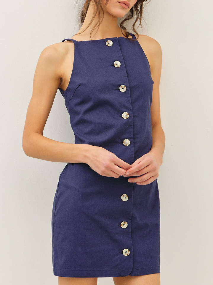 Vestido Alish Azul 5