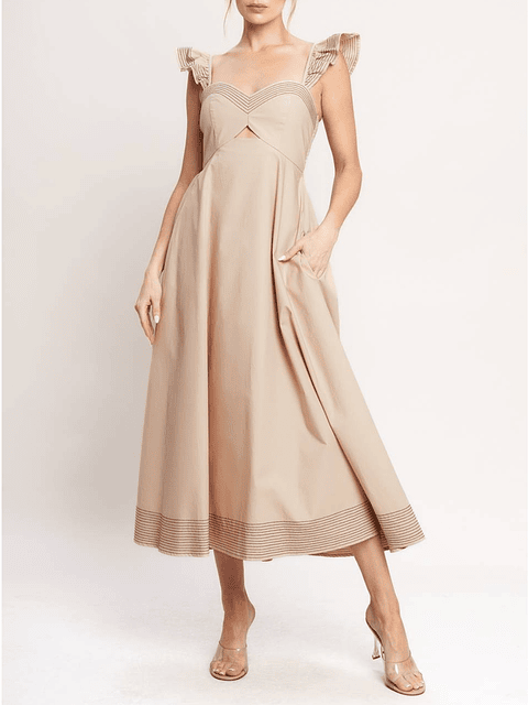 Vestido Raven Beige