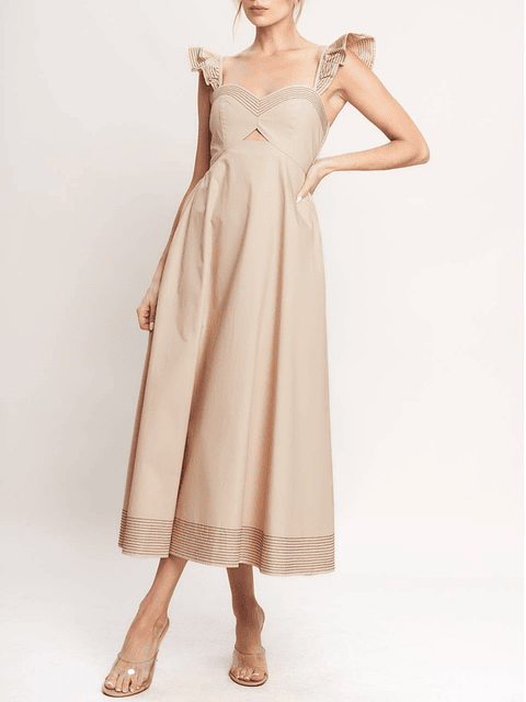 Vestido Raven Beige