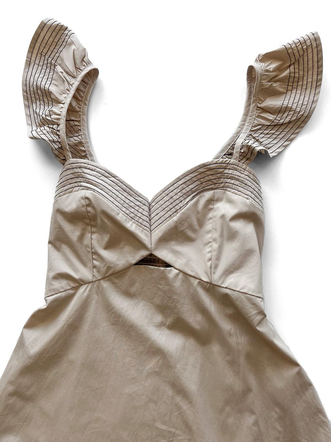 Vestido Raven Beige 8