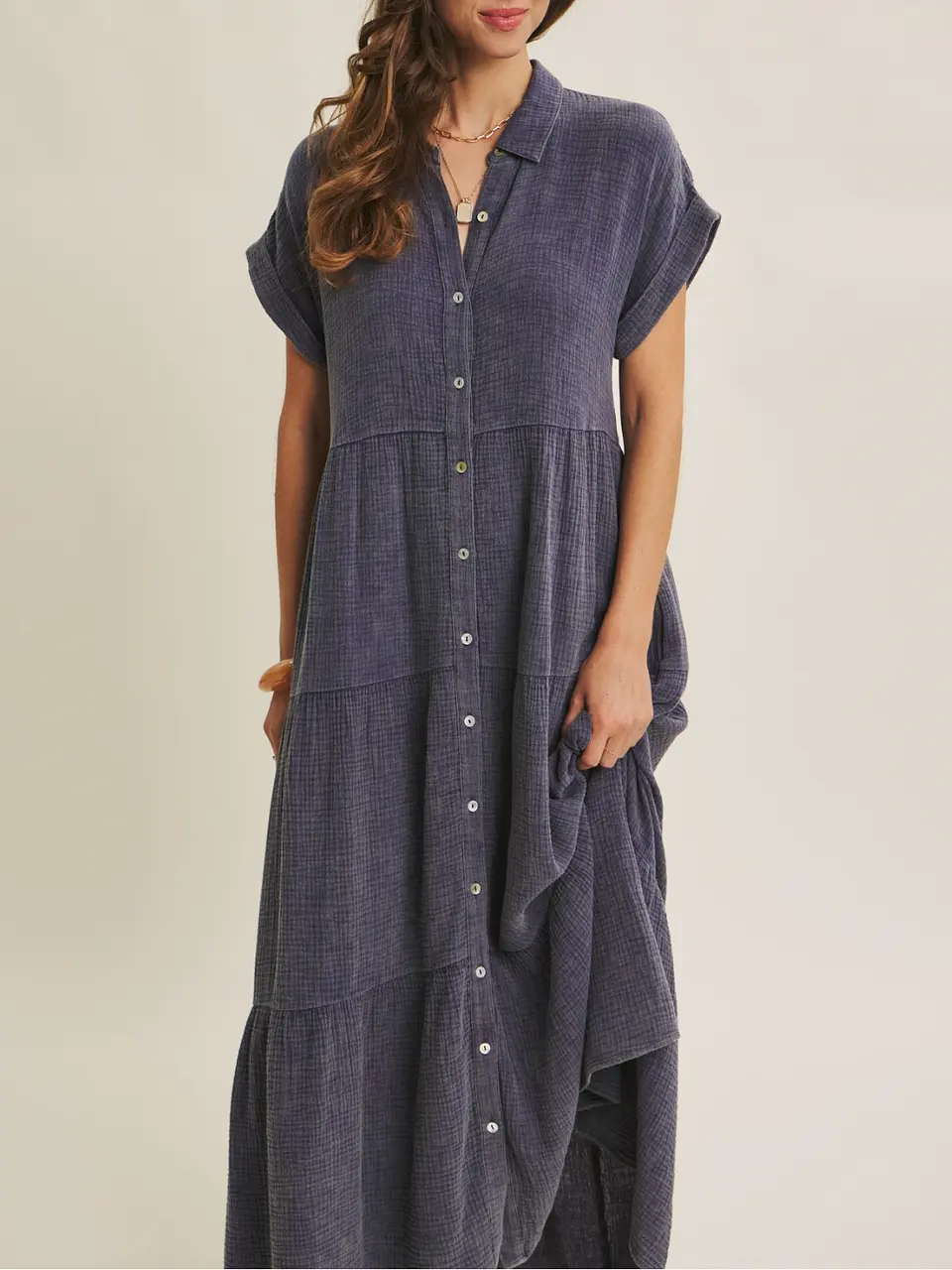 Vestido Skye Azul 5