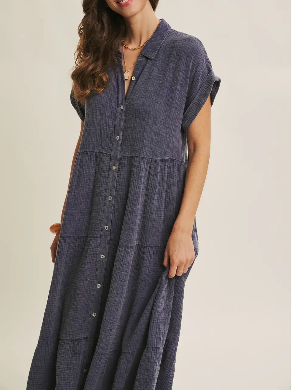 Vestido Skye Azul 6