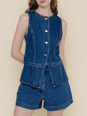 Conjunto Kallie Mezclilla 