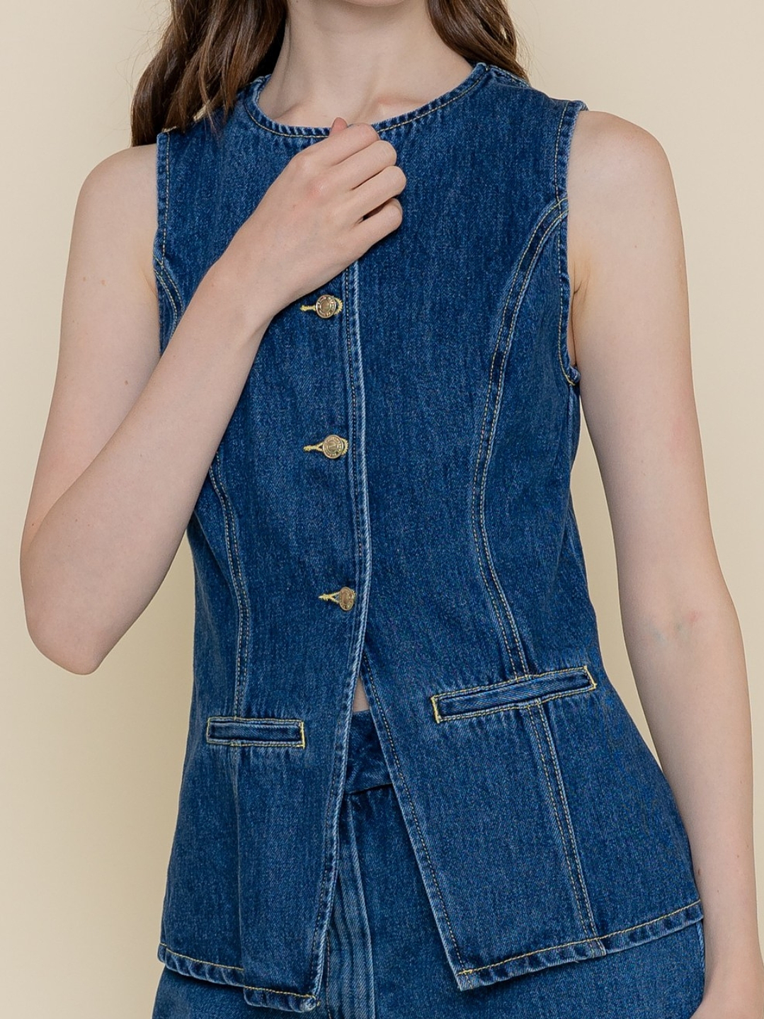 Conjunto Kallie Mezclilla  2